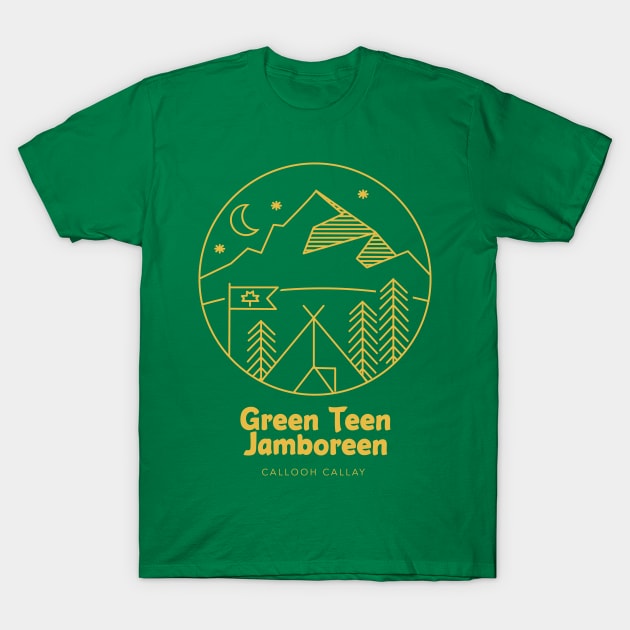 Green Teen Jamboreen T-Shirt by MorvenLucky